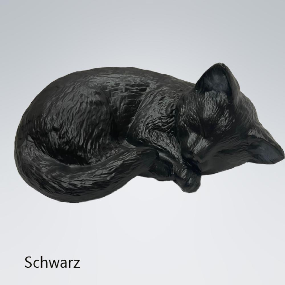 LK0118 Katzenurne Acryl Schwarz